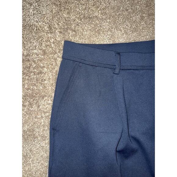 NWT Halara Pull On High Waisted Wide Leg Crop Trouser Pants Black Womens Size XL - Picture 5 of 9